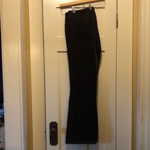 Eddie Bauer velveteen boot cut jeans 32/14